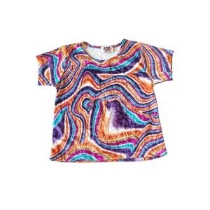 Vintage 90s fuzzy cropped top medium